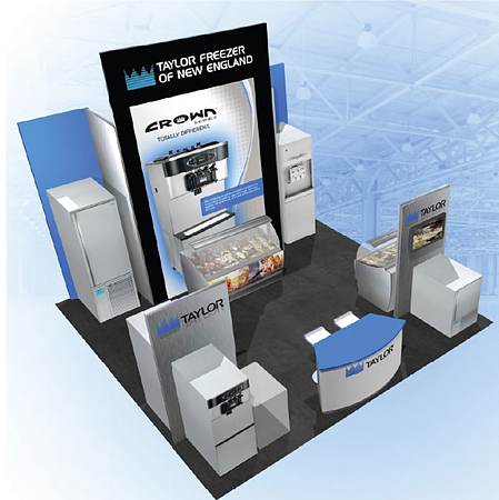 Taylor Freezer of New England; Exhibit Design by Hill 