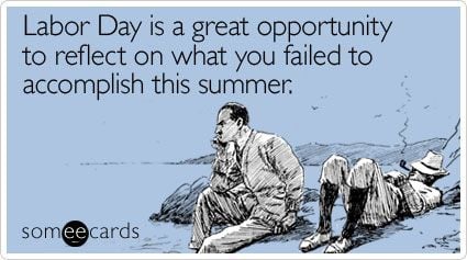 Summer work problems_ Labor Day Fail