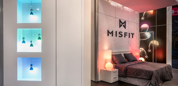 Misfit Wearables Sleep Tracking Trade Show Booth Feature Area