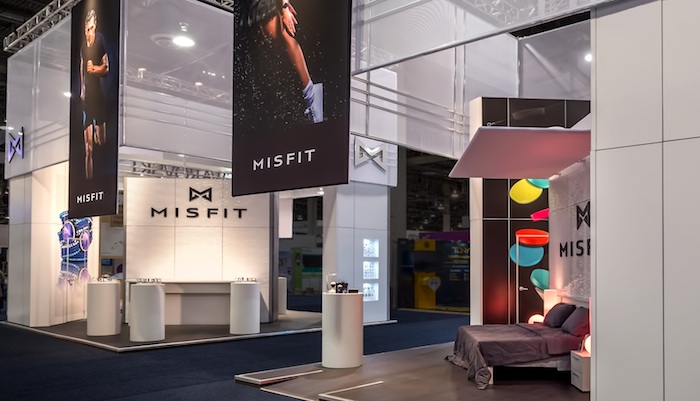 Misfit Wearables Trade Show Booth at CES 2015