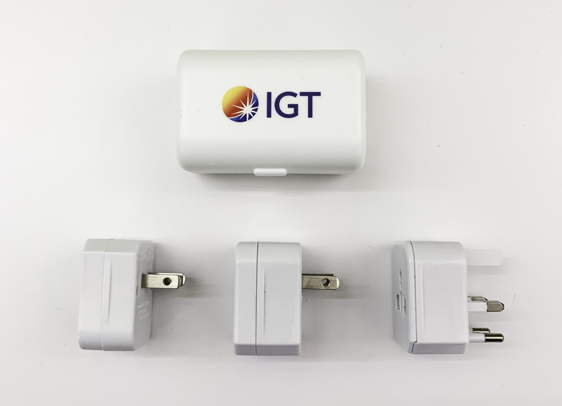 Branded travel adapters