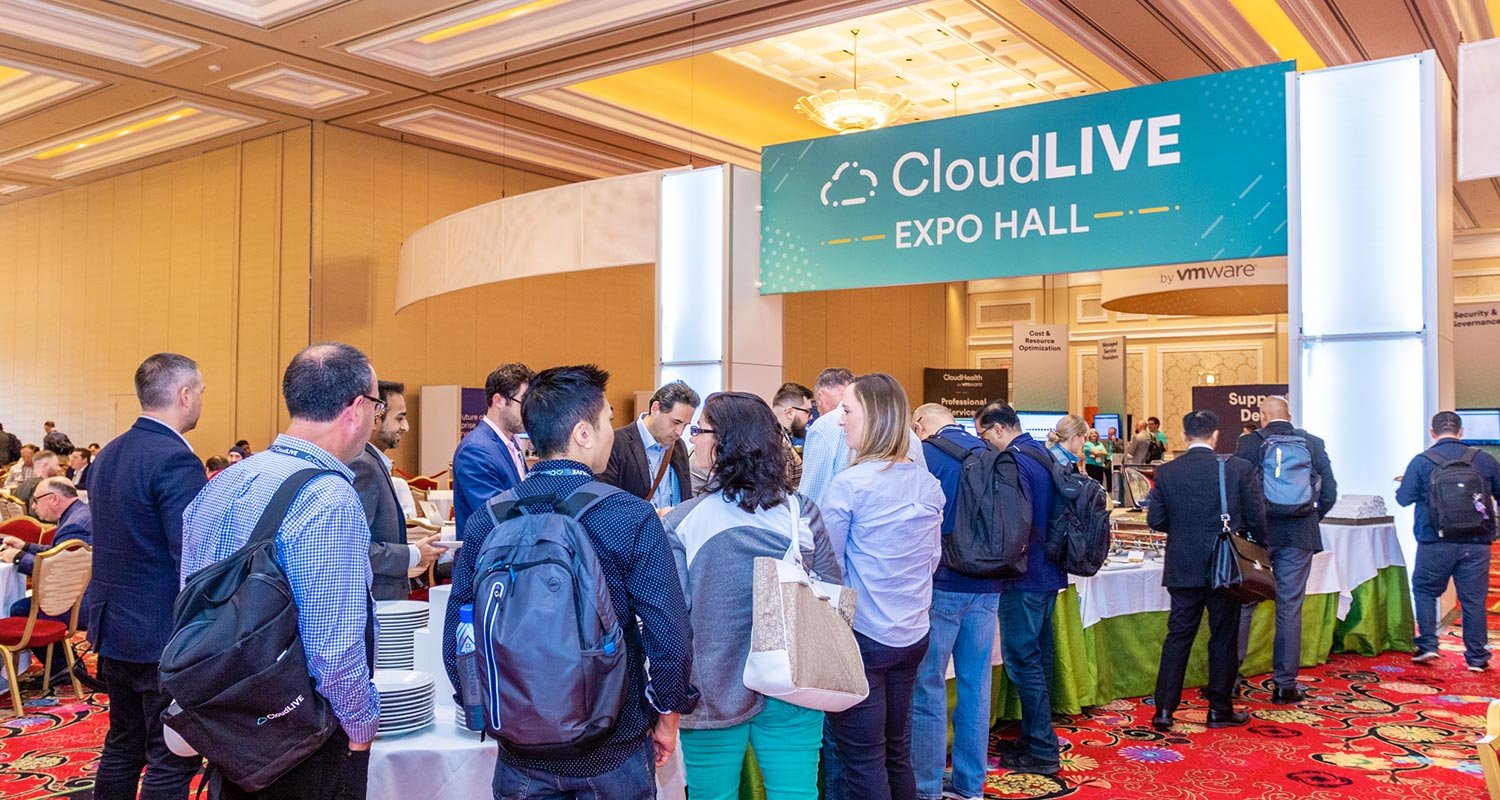 CloudLIVE expo hall