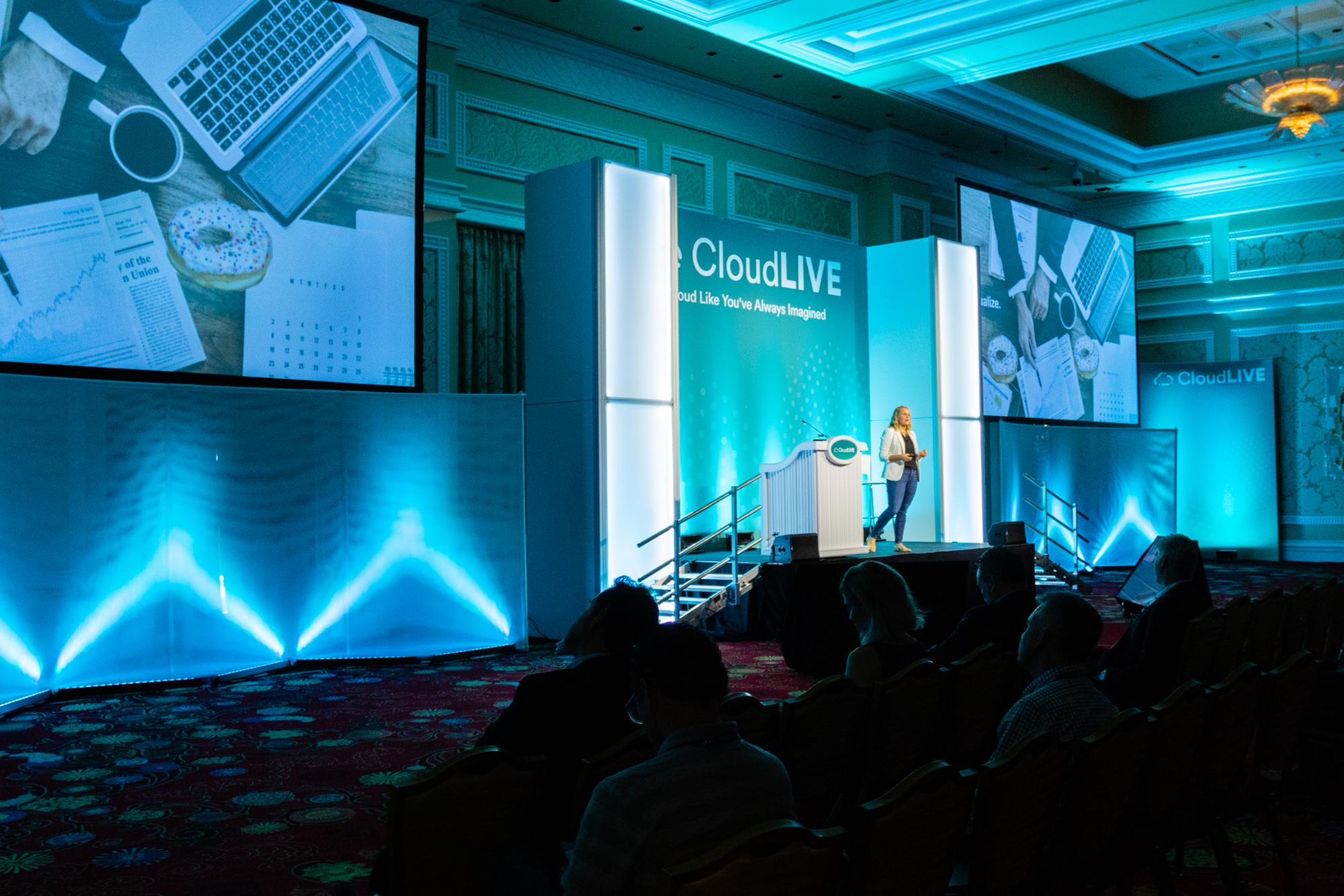 CloudLIVE session hall