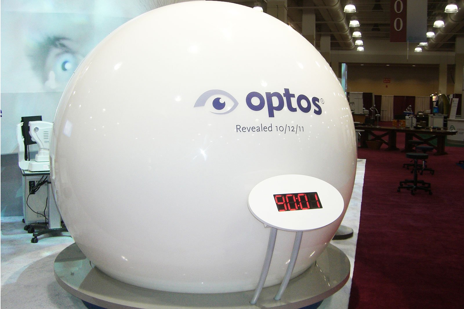 Optos product reveal globe