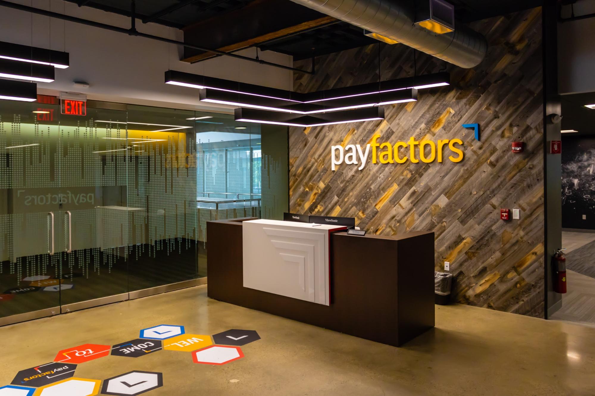 Payfactors' front lobby