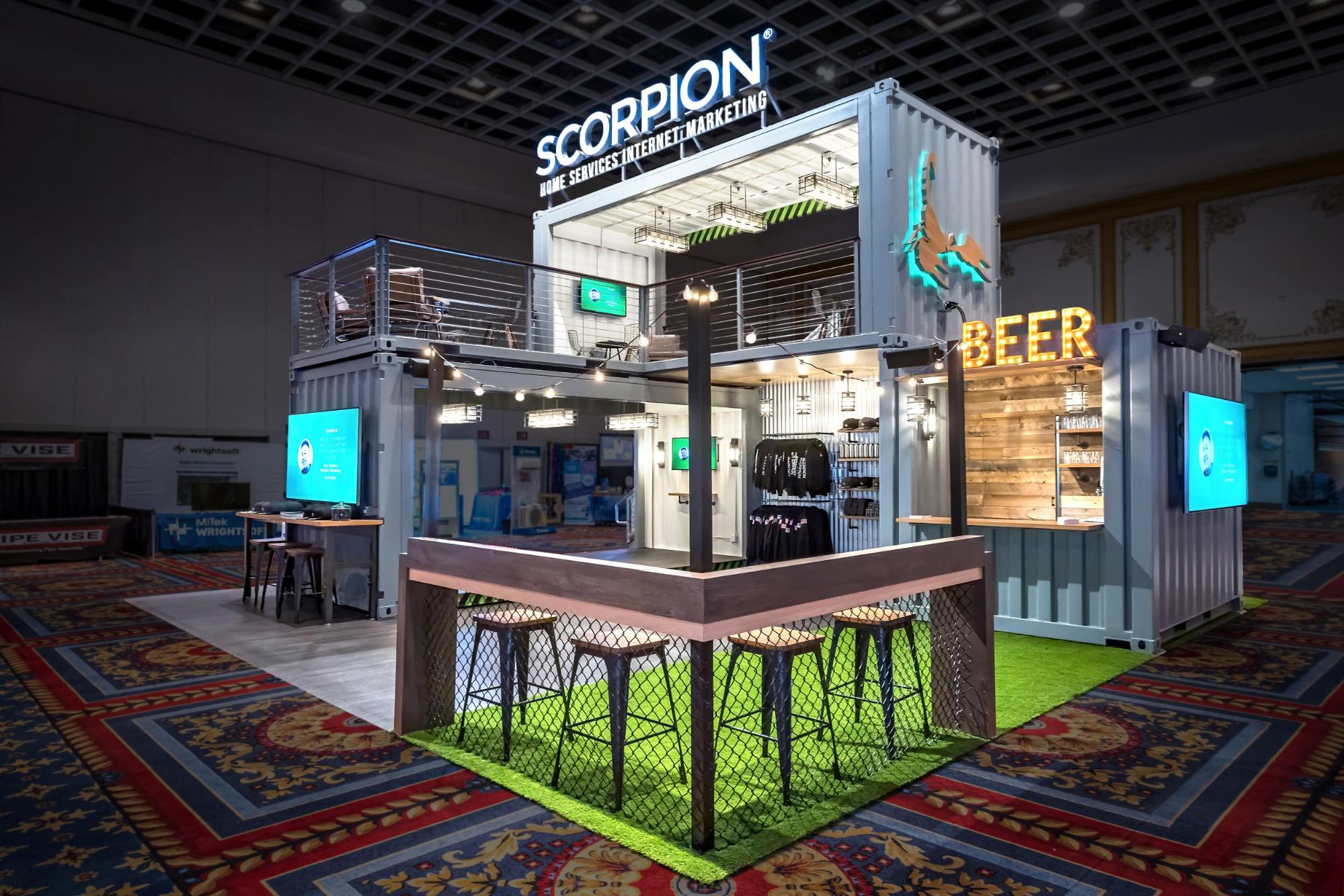 Scorpion booth example