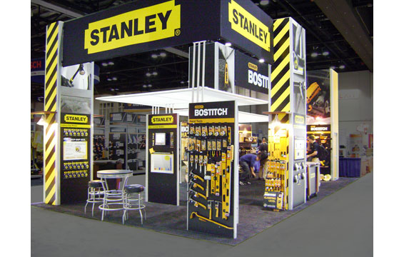 Hill Partners designs and manages Stanley Tools booth for Orgill