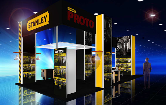 Hill Partners designs and manages Stanley Tools booth for True