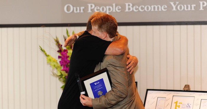 Michael with long time partner Wally Cirkosz